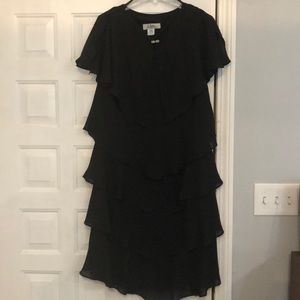 Layered cocktail dress